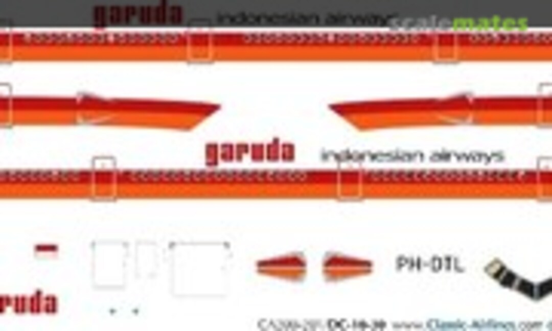 1:200 Garuda DC10 (delivery) (Classic Airlines CA200-101) CA200-101