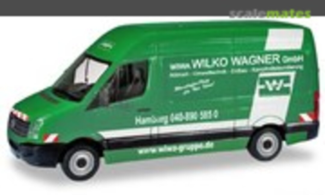 1:87 VW Crafter Box HD &quot;Wilko Wagner Hamburg&quot; (Herpa 095051)