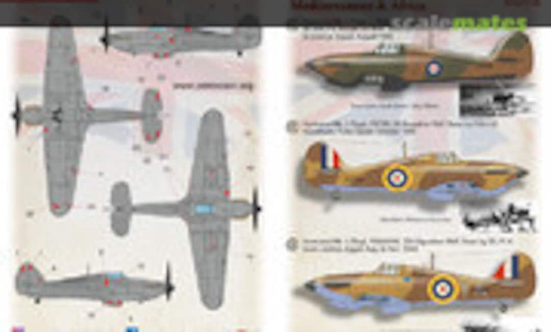 1:48 Hurricane Aces of the MTO and Africa (Print Scale 48-225) 48-225