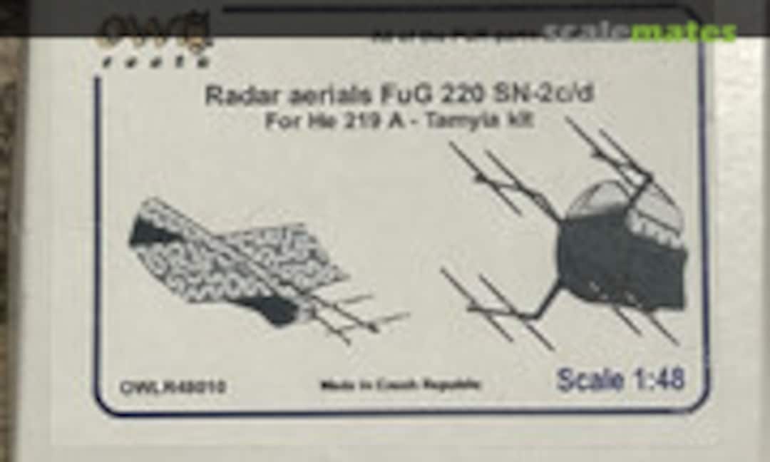1:48 Radar aerials FuG 220 SN 2c/d (OWL R48010) R48010