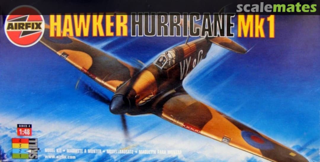 Boxart Hawker Hurricane Mk I 04102 Airfix Boxart Hawker Hurricane Mk I 04102 Airfix