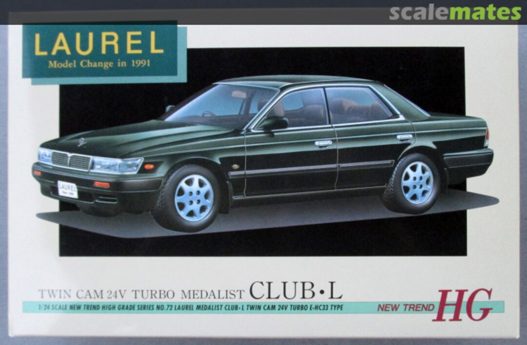 Boxart Laurel Twin Cam 24V Turbo Medalist Club-L (C33) 05083 Aoshima Boxart Laurel Twin Cam 24V Turbo Medalist Club-L (C33) 05083 Aoshima