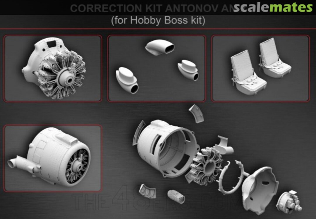 Boxart An-2 full correction kit 48-18000 RESArm Boxart An-2 full correction kit 48-18000 RESArm