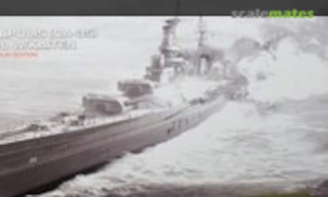 1:350 USS Indianapolis CA-35 &amp; IJN I-58 w/Kaiten (Academy 14113)