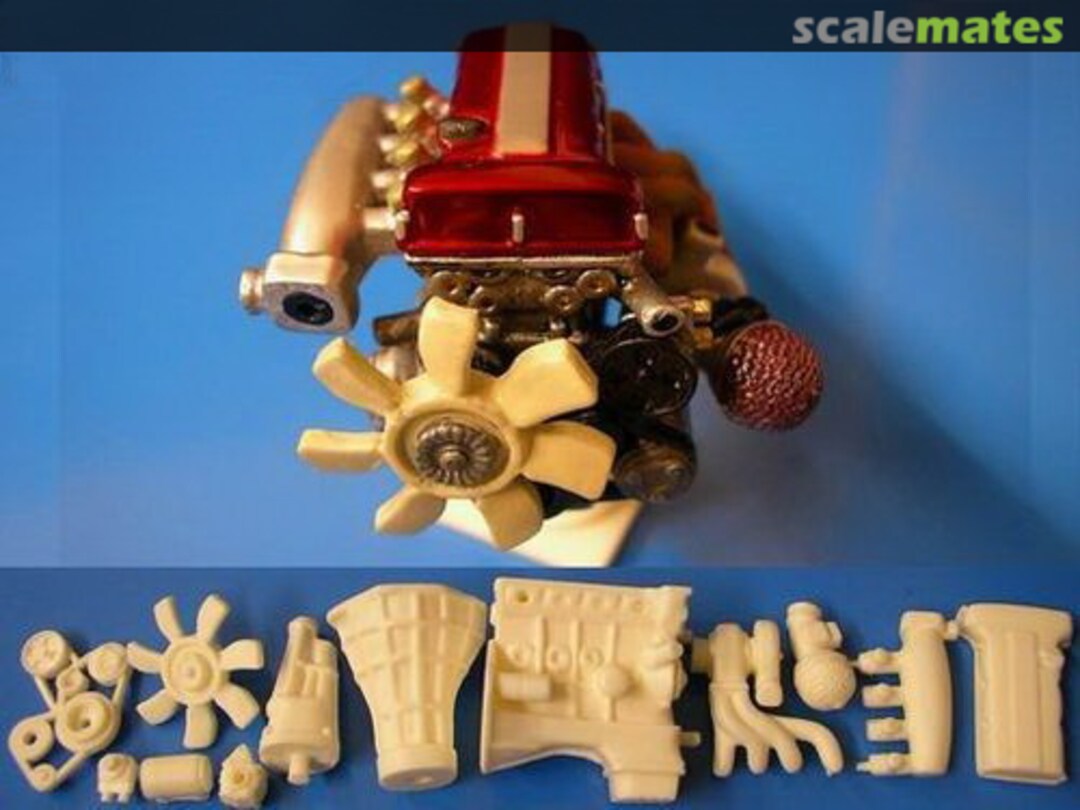 Boxart SR20DET Engine (Flat Top, High Mount Plenum) 1205 The Parts Box