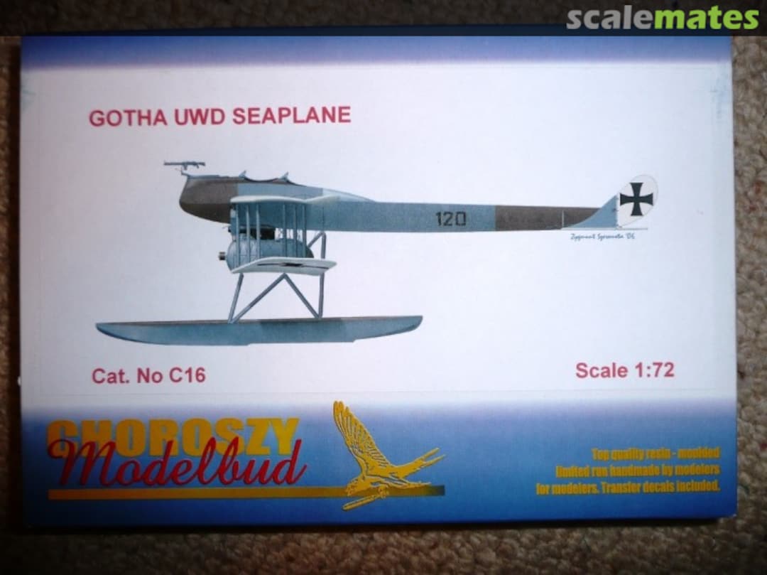 Boxart Gotha UWD Seaplane C16 Choroszy Modelbud Boxart Gotha UWD Seaplane C16 Choroszy Modelbud
