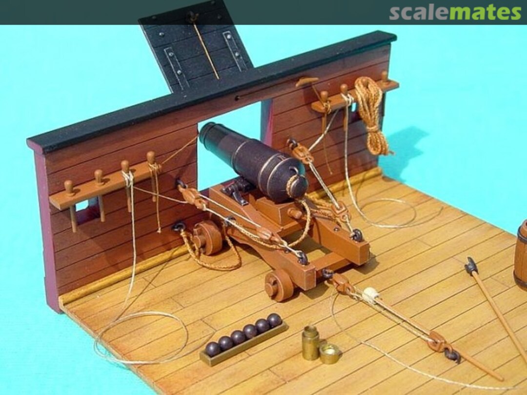 Boxart 12 pdr Carronade gun with deck ART 01 Artillery models Boxart 12 pdr Carronade gun with deck ART 01 Artillery models