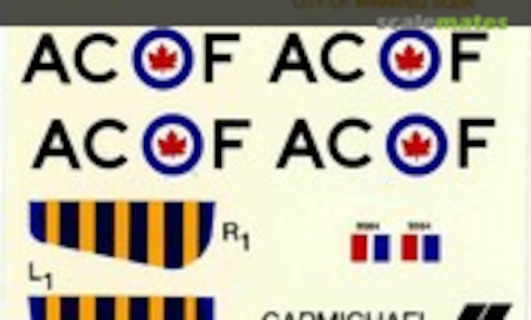 1:72 P-51D (Carmichael Decals NTL-H-12) NTL-H-12