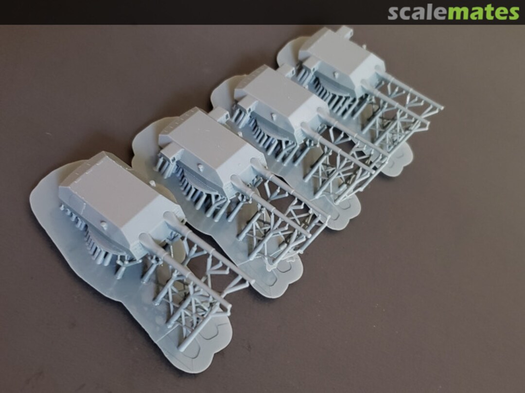 Boxart Bismarck & Tirpitz 38cm (15") Drh L C/34 Main Battery Turrets 400-BismarckTrrts Model Monkey Boxart Bismarck & Tirpitz 38cm (15") Drh L C/34 Main Battery Turrets 400-BismarckTrrts Model Monkey