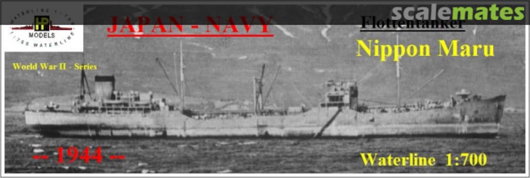 Boxart Flottentanker "Nippon Maru" WW II-WL-J-007 HP-Models Boxart Flottentanker "Nippon Maru" WW II-WL-J-007 HP-Models