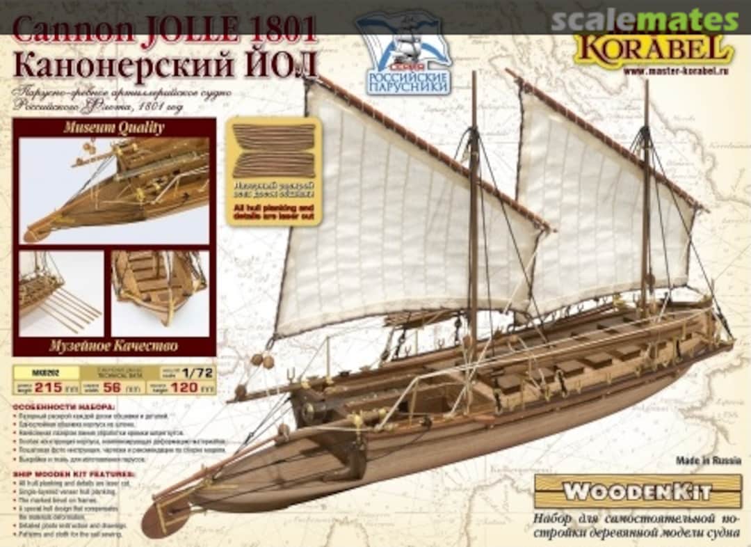 Boxart Cannon Jolle MK0202 Master Korabel Boxart Cannon Jolle MK0202 Master Korabel