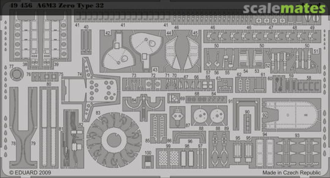 Boxart A6M3 Zero Type 32 S.A. 49456 Eduard Boxart A6M3 Zero Type 32 S.A. 49456 Eduard