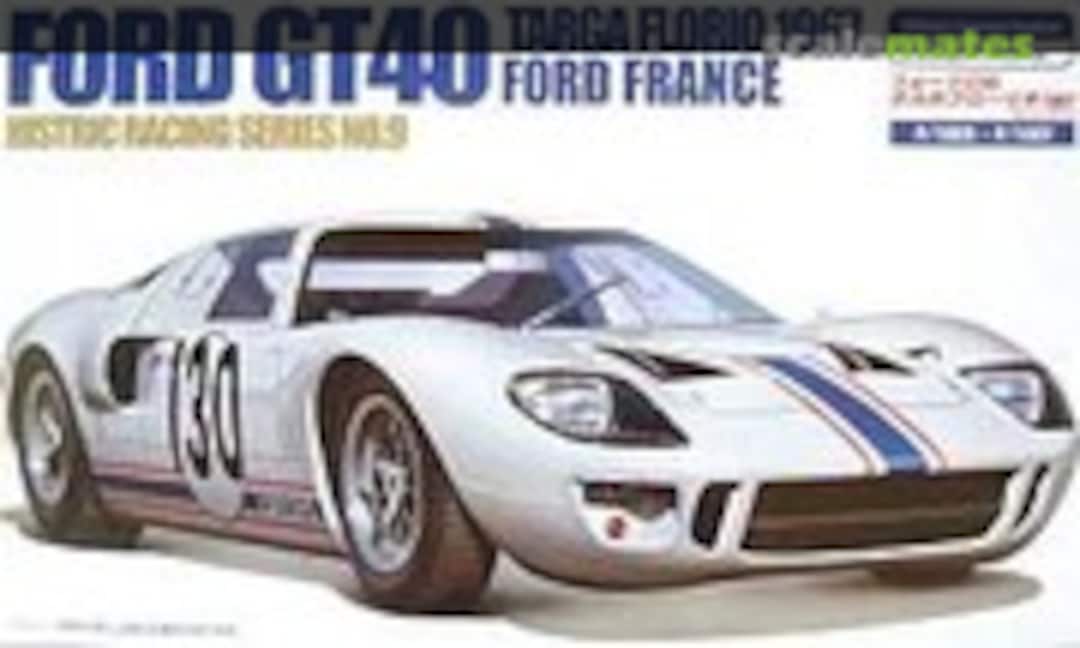 1:24 Ford GT40 Targa Florio, 1967. Ford France (Fujimi 12142)