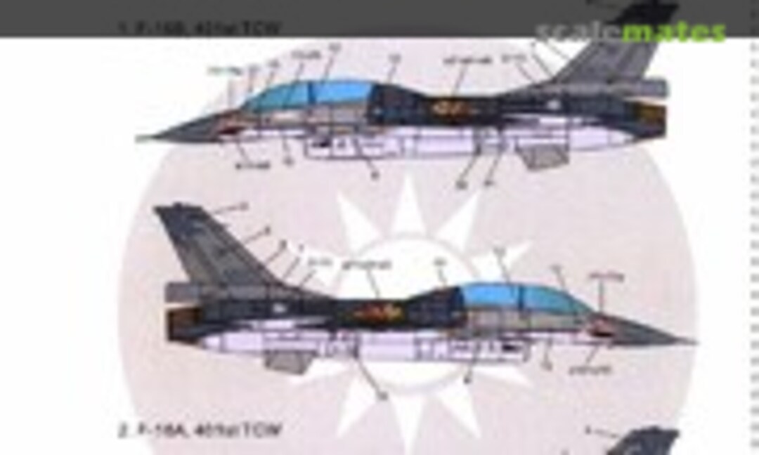 1:144 F-16 A/B in ROCAF (Bestfong 144082) 144082