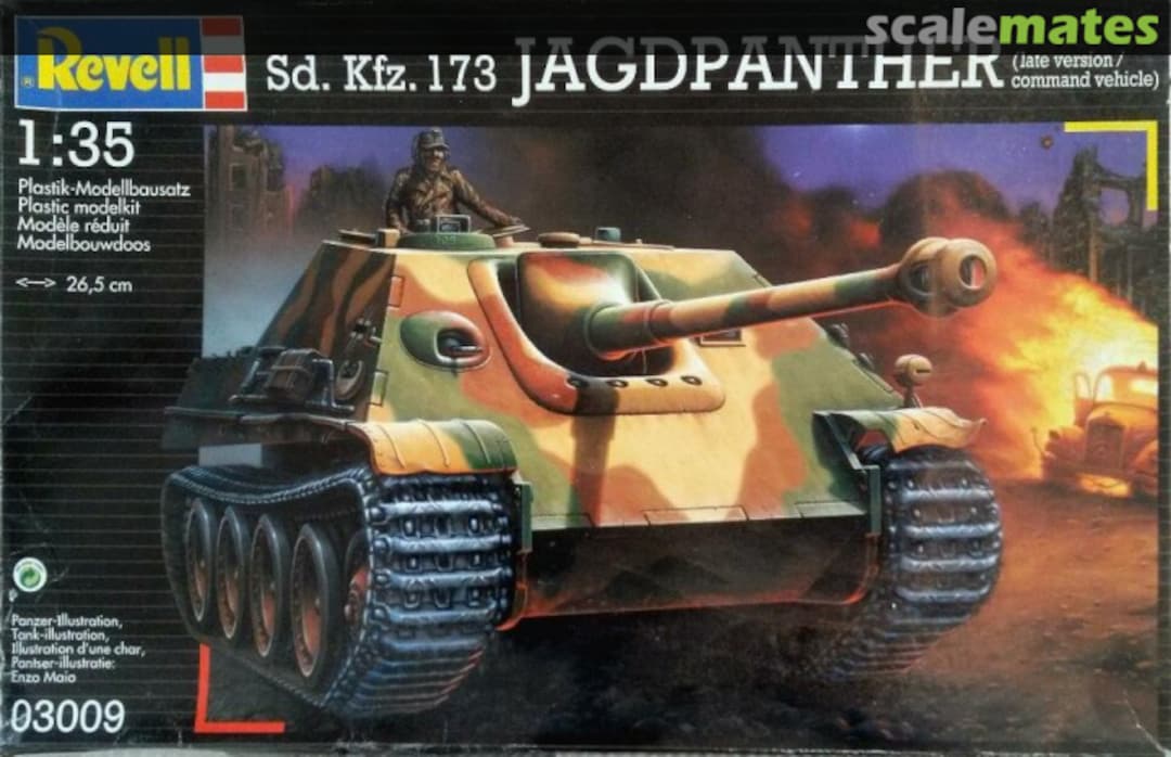 Boxart Jagdpanther 03009 Revell Boxart Jagdpanther 03009 Revell