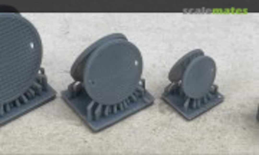 1:35 Sidewalk manhole cover 600mm (EMP3d 35120301) 35120301