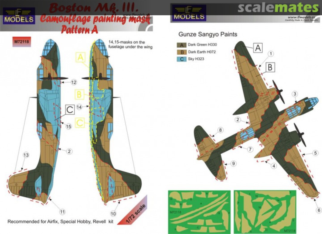 Boxart Boston Mk.III M72118 LF Models Boxart Boston Mk.III M72118 LF Models