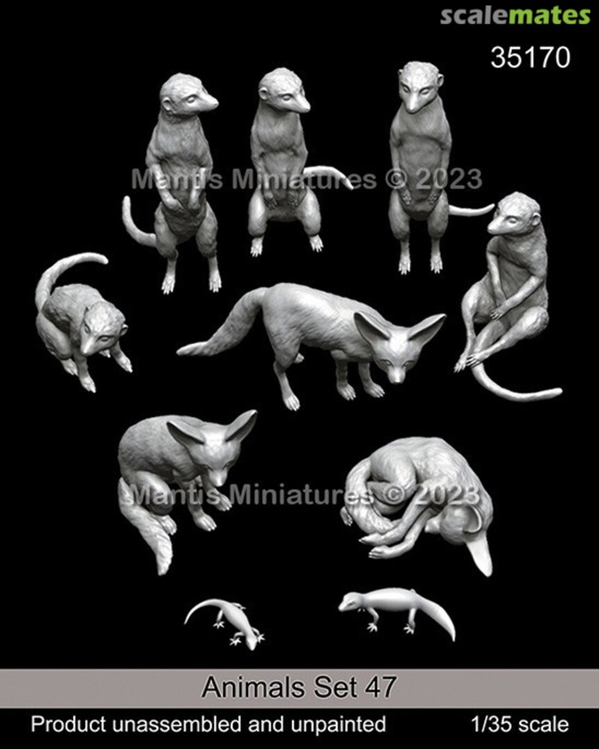 Boxart Animals Set 47 35170 Mantis Miniatures Boxart Animals Set 47 35170 Mantis Miniatures