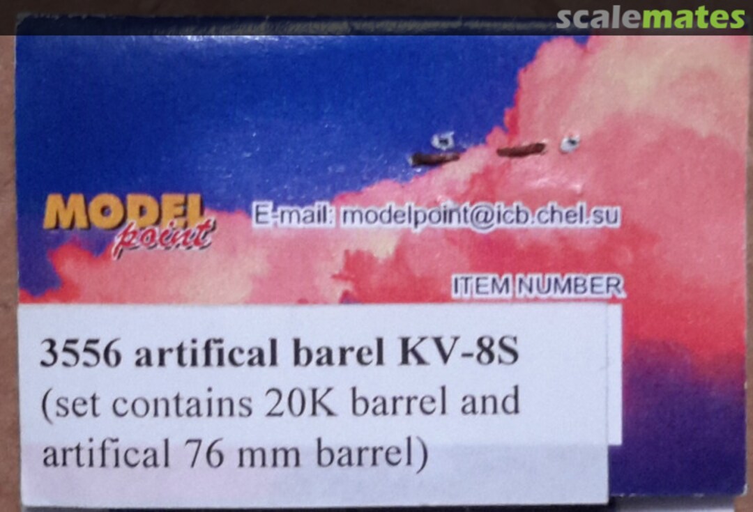Boxart Artificial Barrel KV-8S 3556 Model Point Boxart Artificial Barrel KV-8S 3556 Model Point