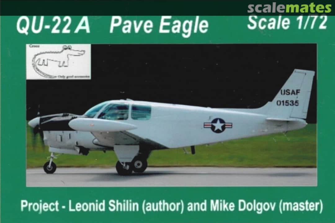 Boxart QU-22A Pave Eagle CMD7232 Croco Models Boxart QU-22A Pave Eagle CMD7232 Croco Models