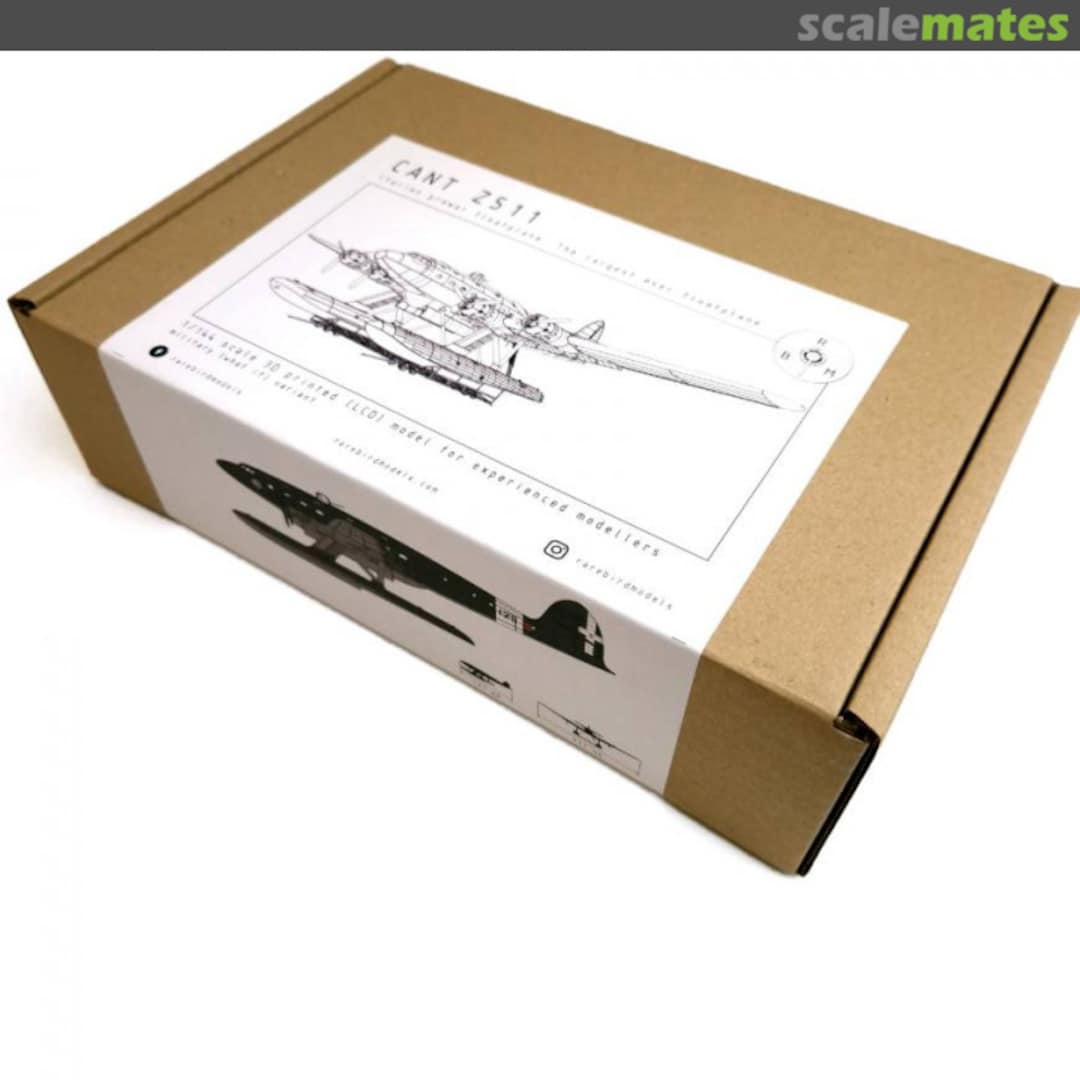 Boxart Cant Z511 Military version CANT511-M144 RareBirdModels Boxart Cant Z511 Military version CANT511-M144 RareBirdModels