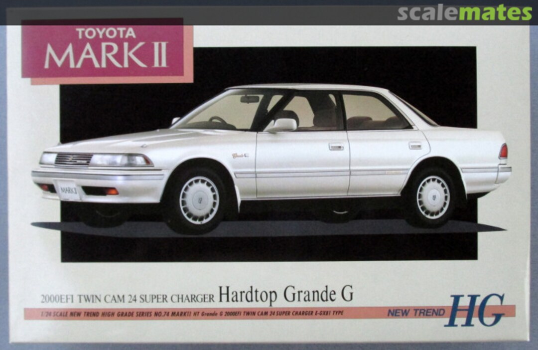 Boxart Toyota Mark II 2000EFI Twin Cam 24 Super Charger Hardtop Grande G 01145 Aoshima Boxart Toyota Mark II 2000EFI Twin Cam 24 Super Charger Hardtop Grande G 01145 Aoshima