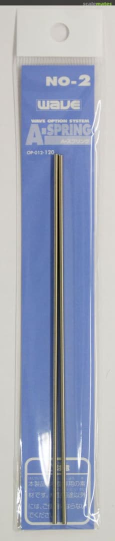 Boxart Wave Option System A-Spring 012 (Outer Diameter 2.0mm / Wire Thickness 0.3mm) OP-012-120 Wave Corporation Boxart Wave Option System A-Spring 012 (Outer Diameter 2.0mm / Wire Thickness 0.3mm) OP-012-120 Wave Corporation
