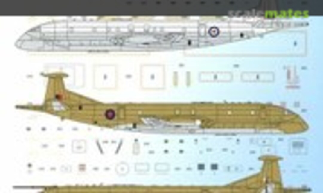 1:72 HS/BAe Nimrod Stencil Data Set Pt.1 (Model Alliance MAS-729043) MAS-729043