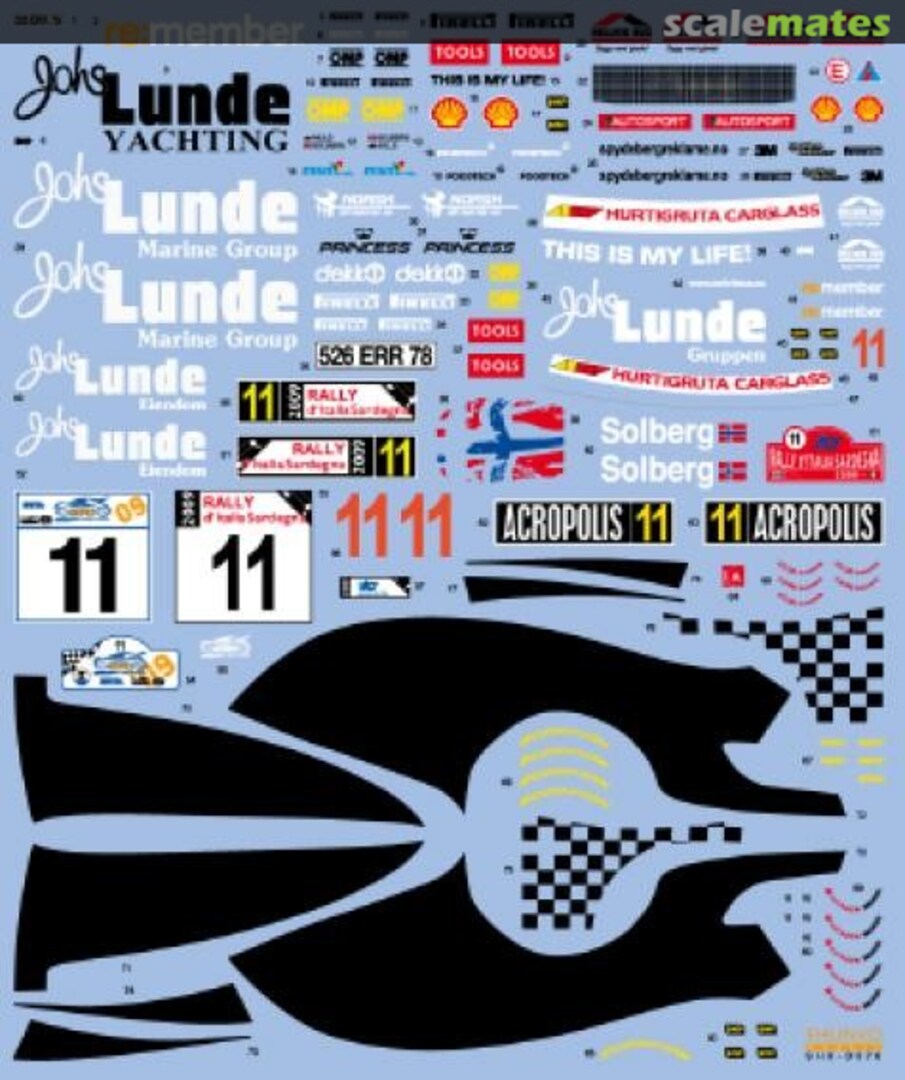 Boxart Citroën Xsara WRC SHK-D076 Shunko Models