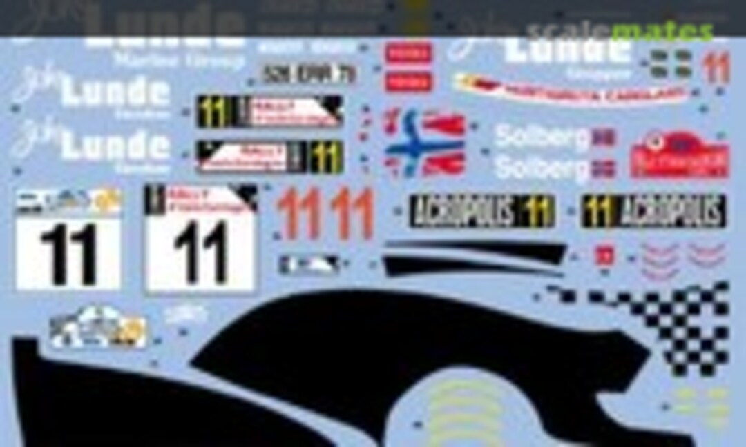 1:24 Citroën Xsara WRC (Shunko Models SHK-D076) SHK-D076