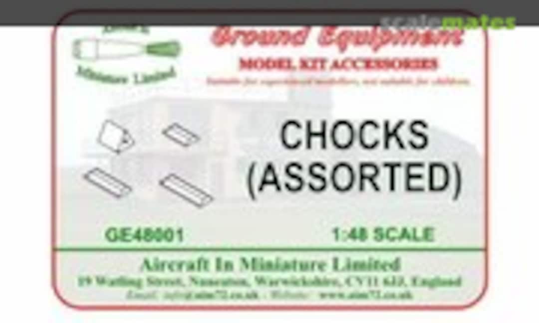 1:48 Chocks (Aircraft In Miniature Ltd GE48001) GE48001