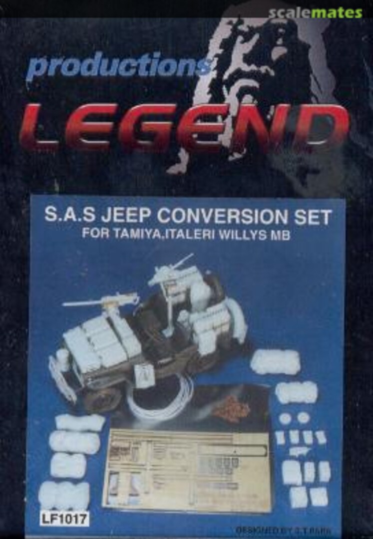 Boxart SAS Jeep Conversion Set LF1017 Legend Productions Boxart SAS Jeep Conversion Set LF1017 Legend Productions