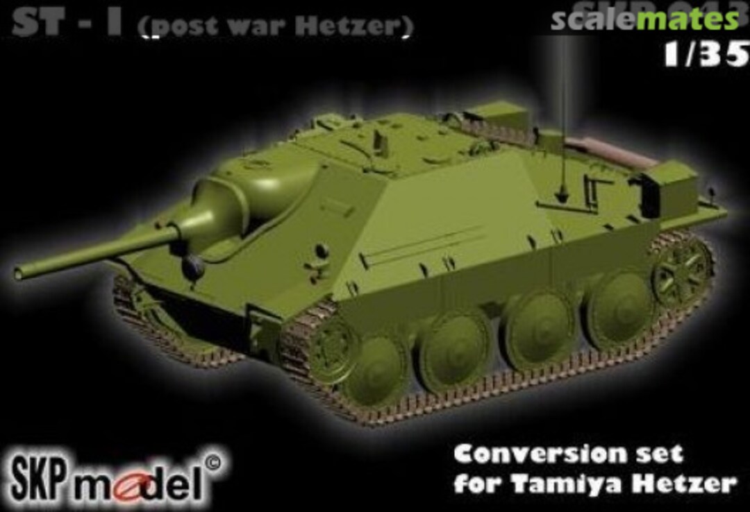 Boxart ST - I (post war Hetzer) Conversion Set SKP 043 SKP model Boxart ST - I (post war Hetzer) Conversion Set SKP 043 SKP model
