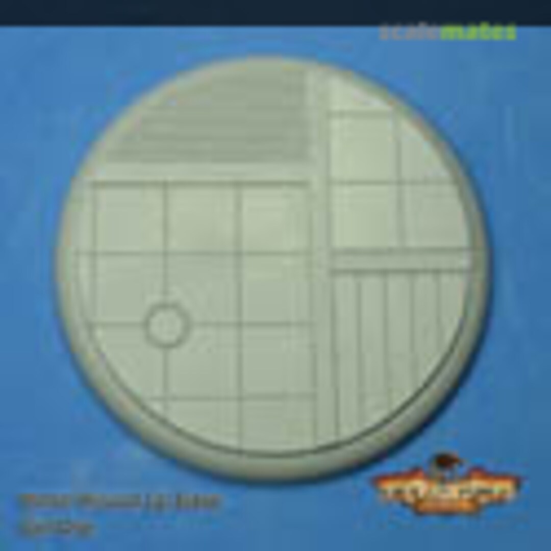 Boxart 80 mm Round Base with Round Lip Finish RLBSA - 015 Dragon Forge