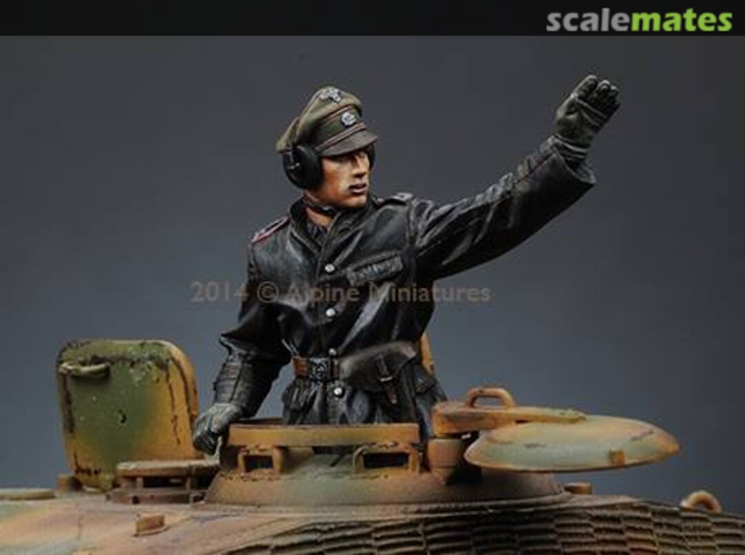 Boxart SS Panzer Commander #1 35172 Alpine Miniatures