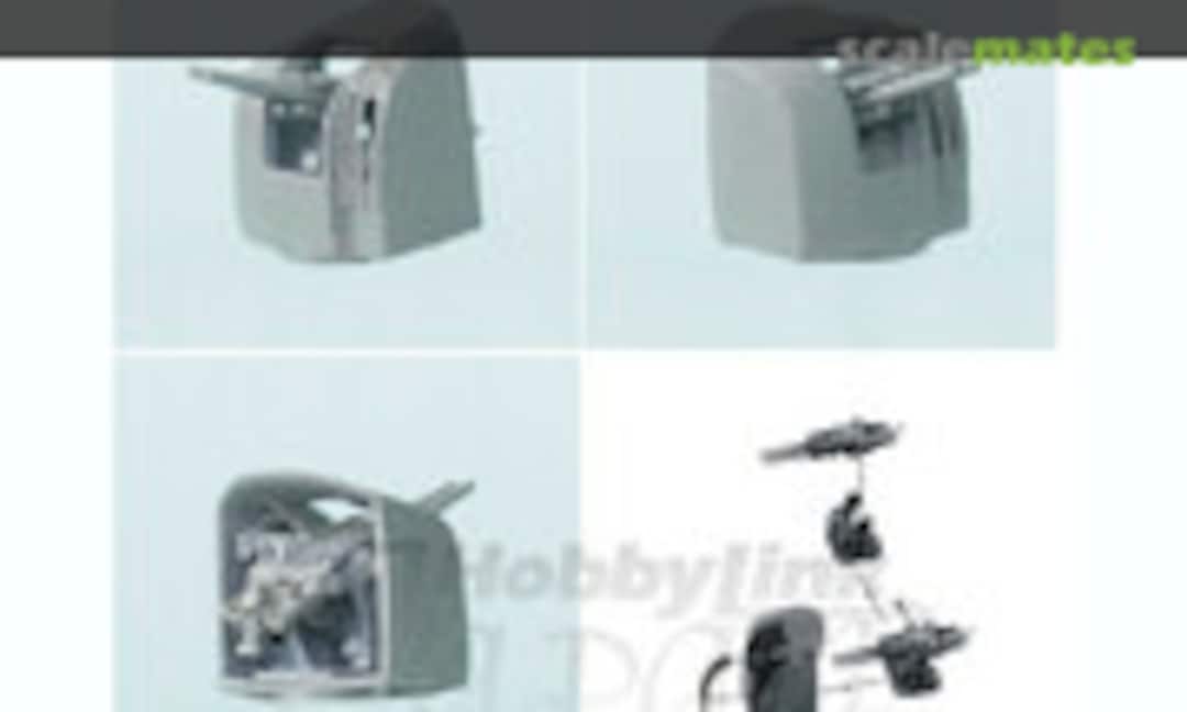 1:350 12.7cm/40 AA Gun w/Anti-Wave Shield (Niko Model ZW3501J) ZW3501J