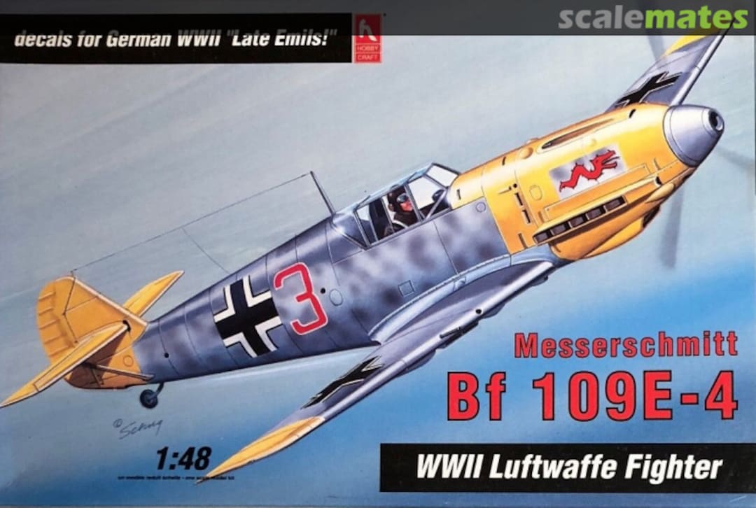 Boxart Messerschmitt Bf 109E-4 HC1570 Hobbycraft Boxart Messerschmitt Bf 109E-4 HC1570 Hobbycraft