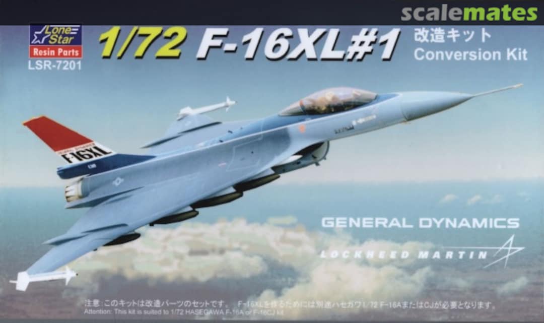 Boxart F-16XL#1 LSR-7201 LoneStar Boxart F-16XL#1 LSR-7201 LoneStar
