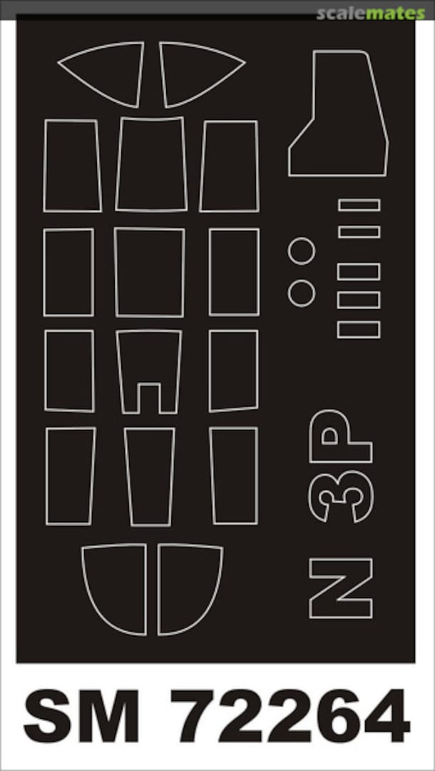 Boxart Northrop N-3PB SM72264 Montex Boxart Northrop N-3PB SM72264 Montex