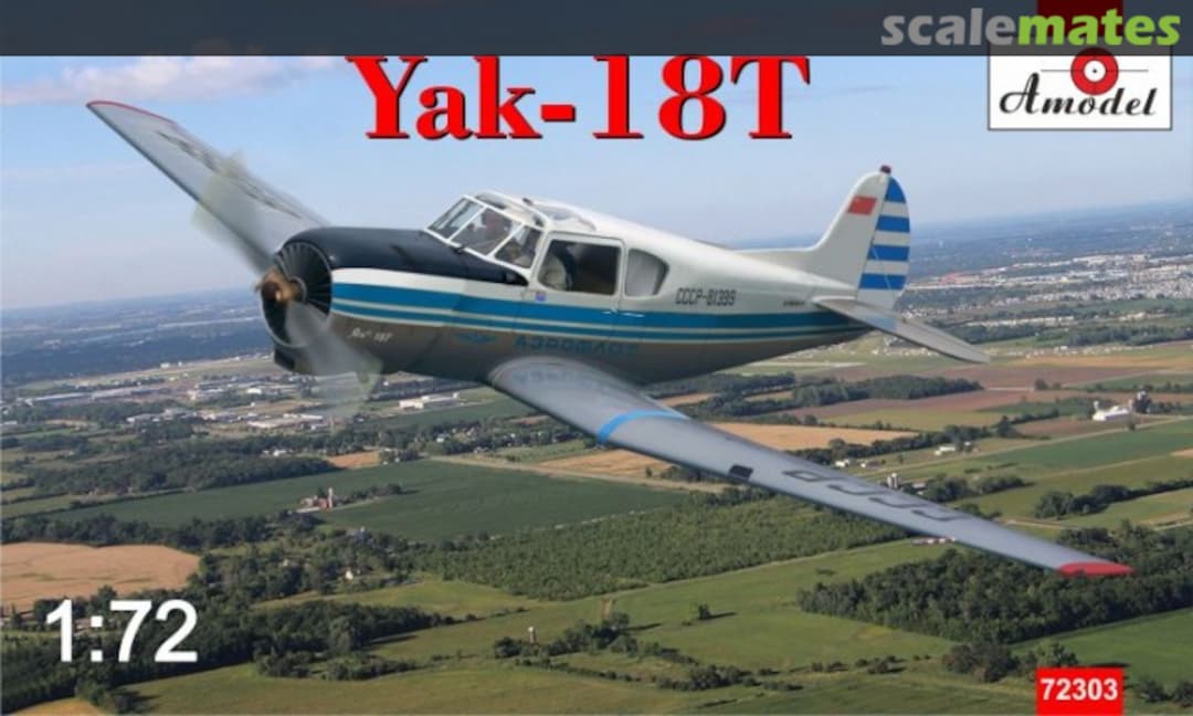 Boxart Yak-18T 72303 Amodel Boxart Yak-18T 72303 Amodel