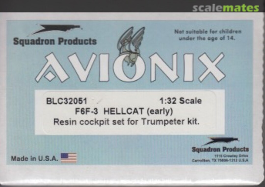 Boxart F6F-3 Hellcat (Early) AV32051 Avionix Boxart F6F-3 Hellcat (Early) AV32051 Avionix