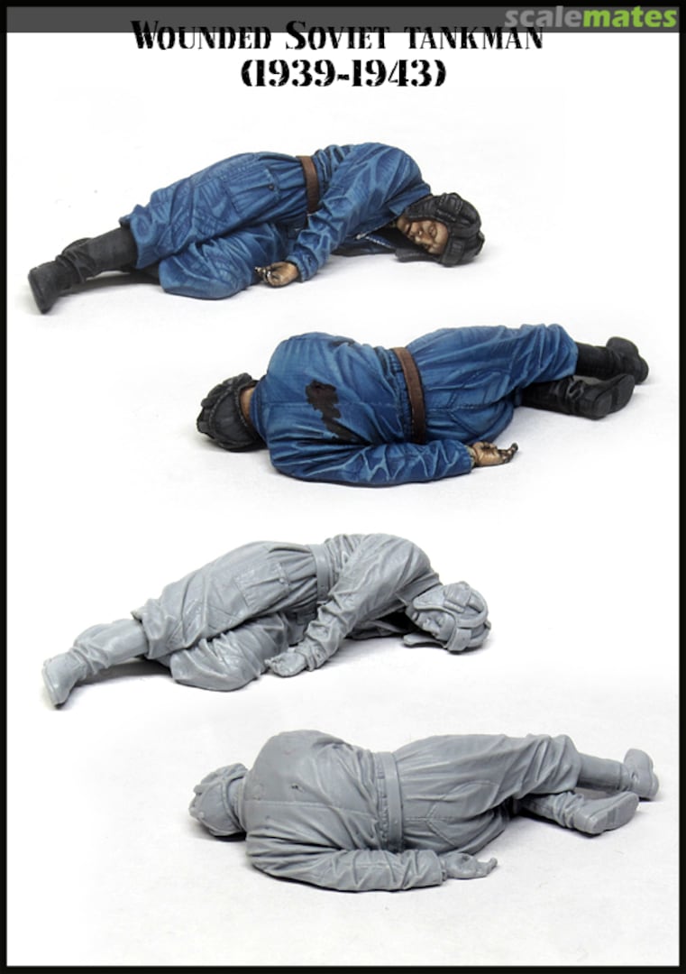 Boxart Wounded Soviet Tankman EM-35170 Evolution Miniatures Boxart Wounded Soviet Tankman EM-35170 Evolution Miniatures