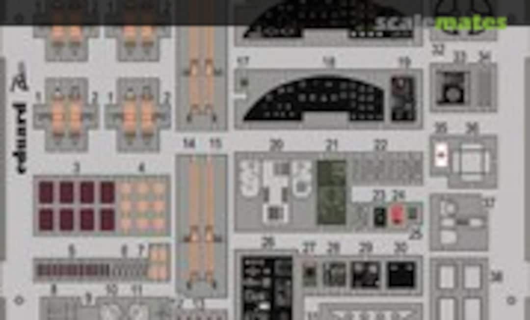 1:72 B-17G interior S.A. (Eduard SS331)