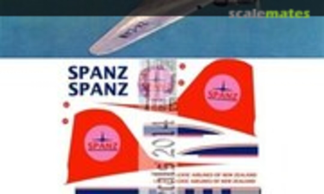 1:200 SPANZ DC-3 (Oldmodels Decals OMD0450B) OMD0450B