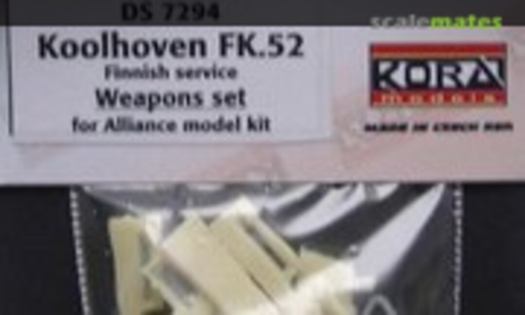 1:72 Koolhoven FK.52 (Kora Models DS7294) DS7294