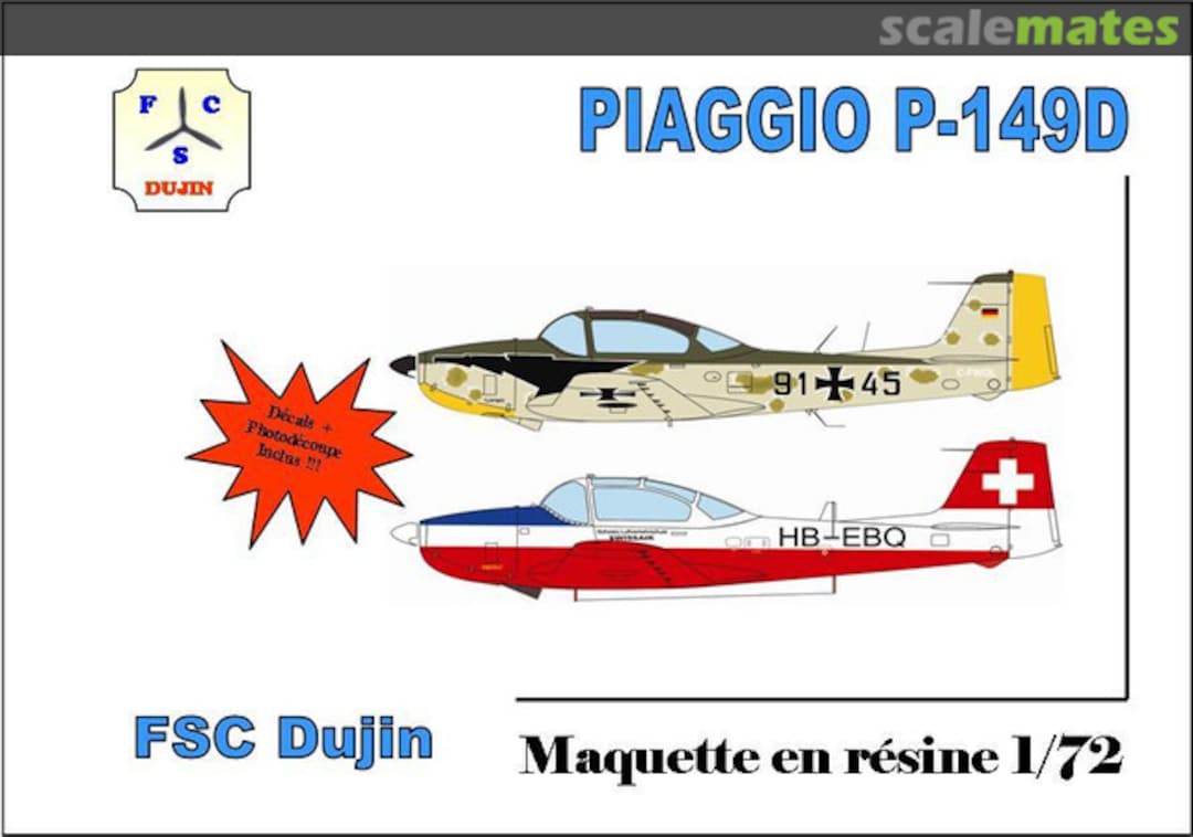Boxart Piaggio P-149D FSC 013CIV FSC Dujin Boxart Piaggio P-149D FSC 013CIV FSC Dujin