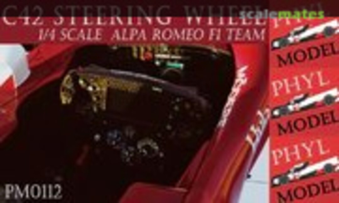 1:4 Alfa Romeo C42 Steering Wheel Kit (PhylModel PM0112) PM0112