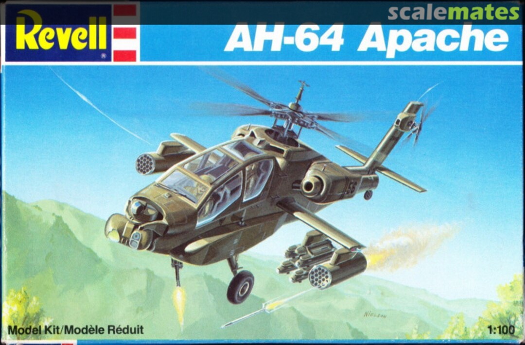 Boxart AH-64 Apache 4089 Revell Boxart AH-64 Apache 4089 Revell