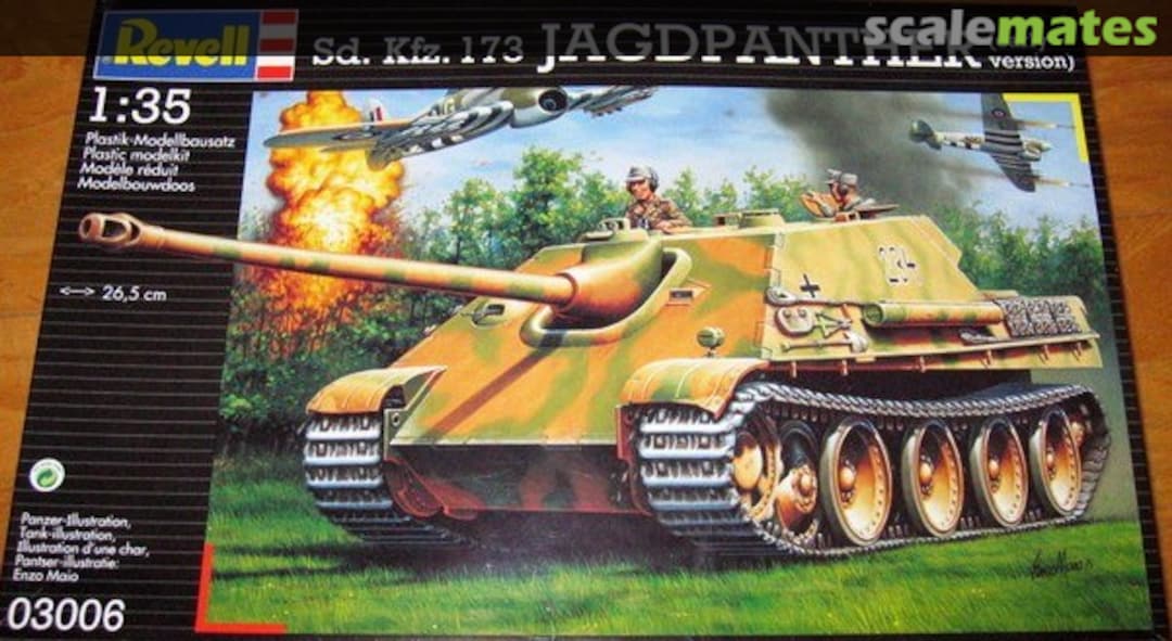 Boxart Jagdpanther 03006 Revell Boxart Jagdpanther 03006 Revell