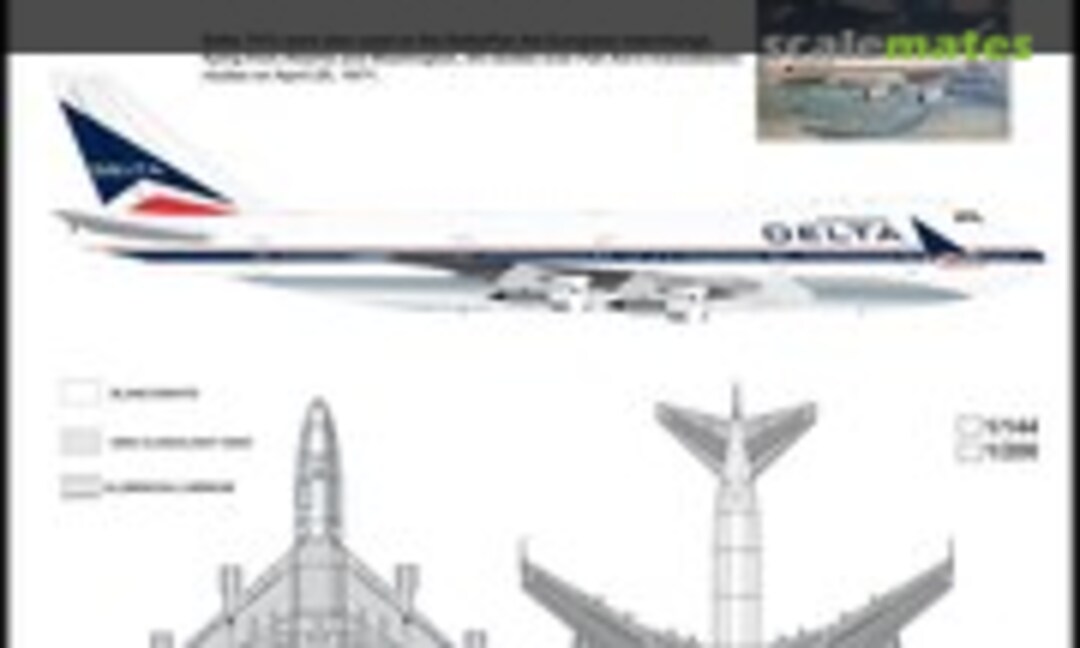1:144 Boeing 747-200 (8aDecs 7909-795) 7909-795